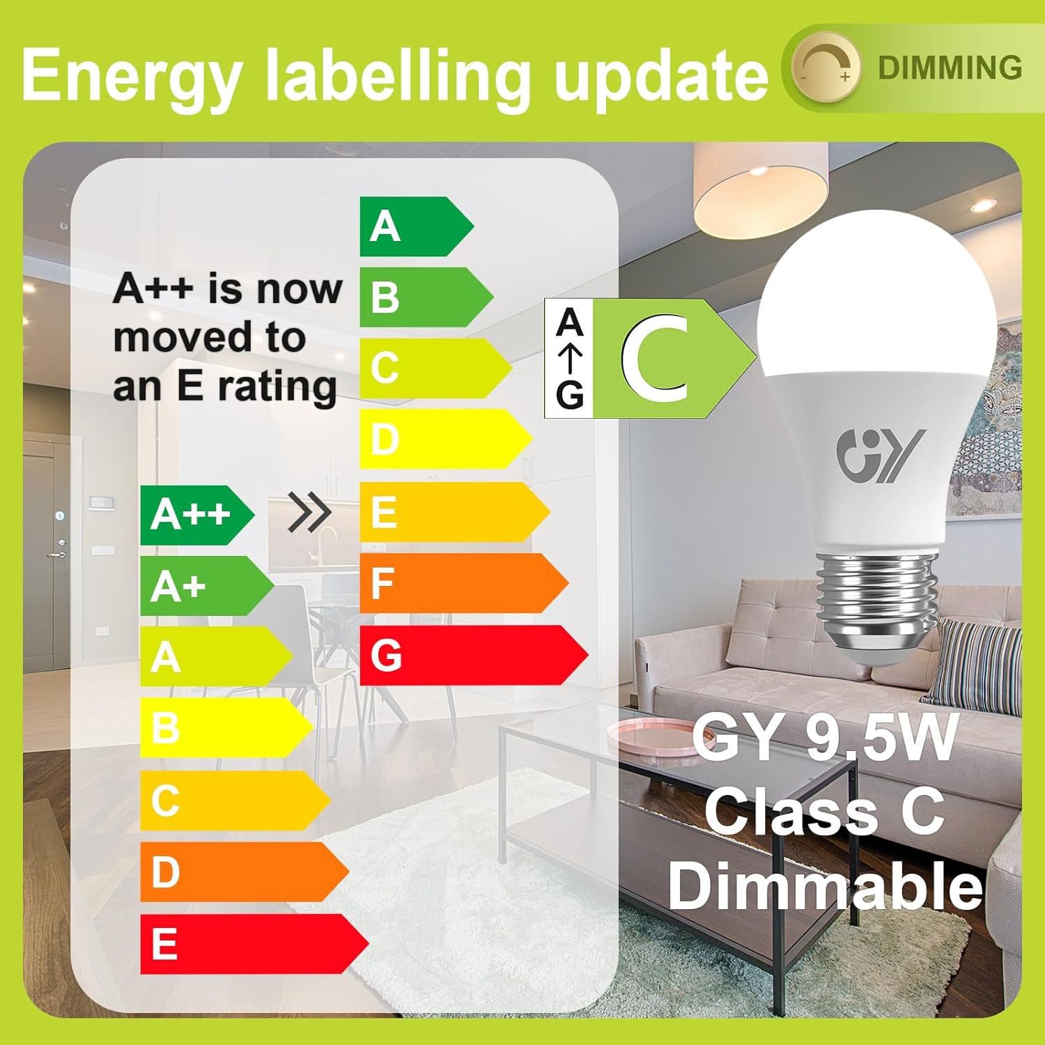 GY_LED_A60_9.5W_1521lm_Energy_efficiency_class_C