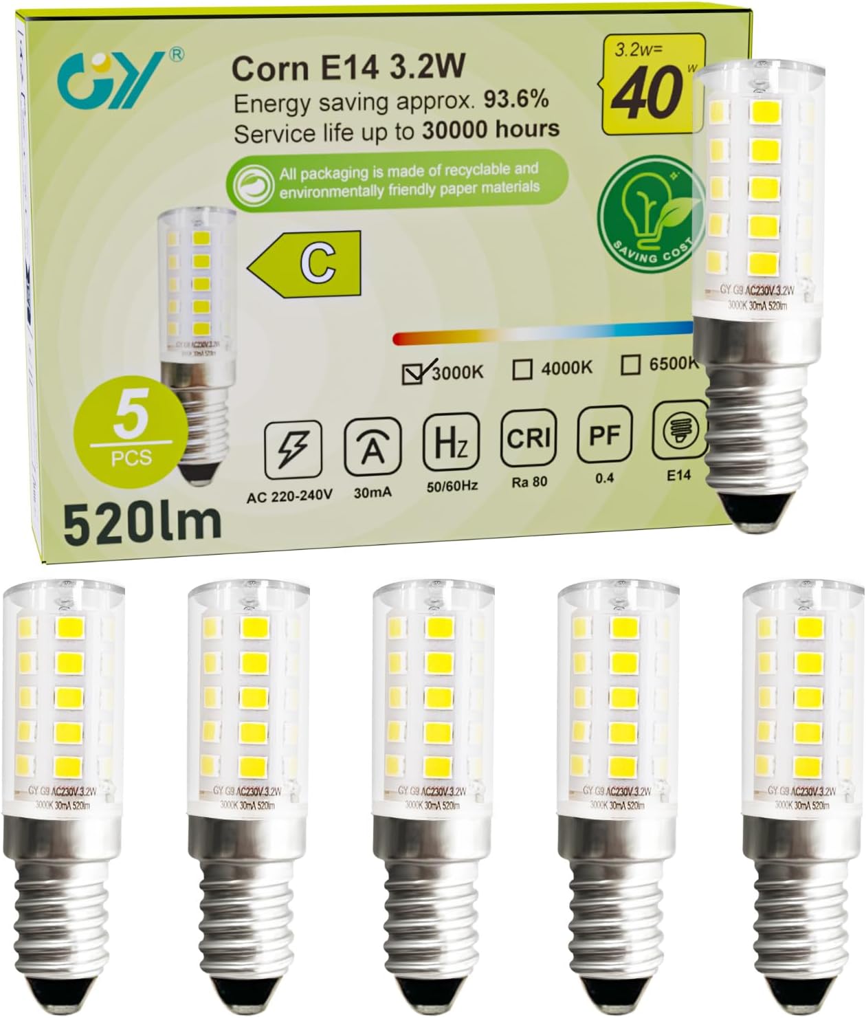 GY_LED_E14_3.2W-520LM