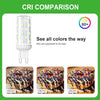 GY_LED_G9_4.9W_908lm_CRI_COMPARISON